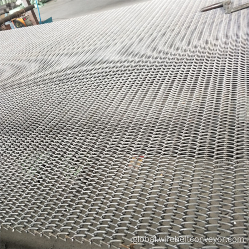 Converyor Belt For Bakeries SS 304 Stainless Steel Heat Resistant Conveyor Belt Manufactory